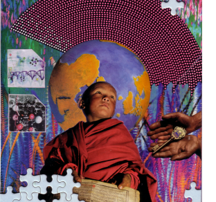 Rox Flame - Wellington New Zealand Artist - Finding the Key - 2007