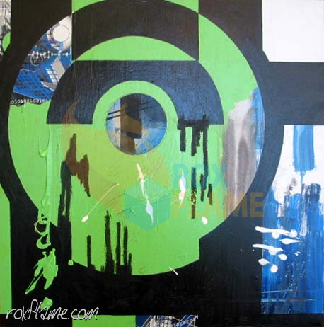 Rox Flame - Wellington New Zealand Artist - Binary Key