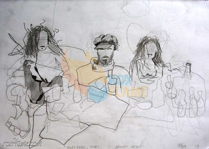 Rox Flame - Wellington New Zealand Artist - Flat 126