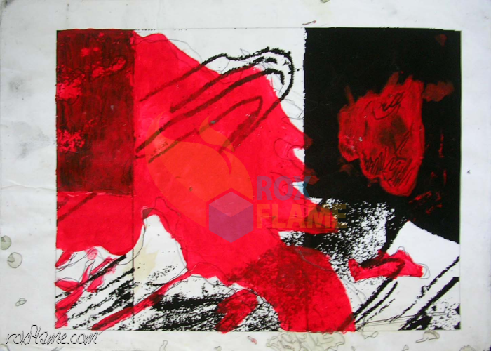 Rox Flame - Red splattered goodness