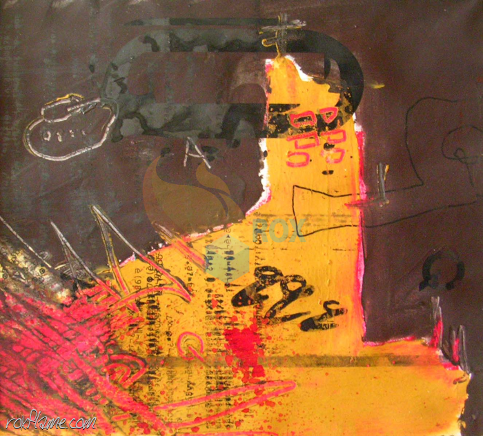 Rox Flame - Wellington New Zealand Artist - UFO - 2007