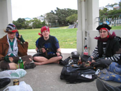 International Talk Like a Pirate Day. Island Bay Park